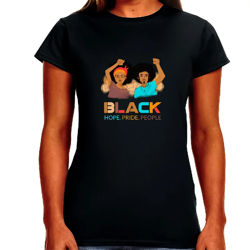 Black History Month Shirt for Women African American Shirts Black History T-Shirt Ribbed Striped Patterned Black History Month Shirt for Women African American Shirts Black History T-Shirt Ribbed Striped Patterned