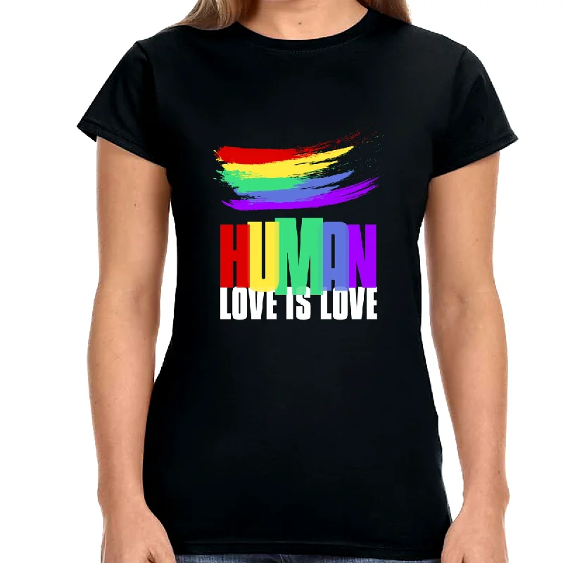 LGBT Human Rainbow Shirt Lesbian Gay Pride Shirt Rainbow Womens T Shirts Faux Fur Fabric Real Fur Fabric Shearling Fabric LGBT Human Rainbow Shirt Lesbian Gay Pride Shirt Rainbow Womens T Shirts Faux Fur Fabric Real Fur Fabric Shearling Fabric