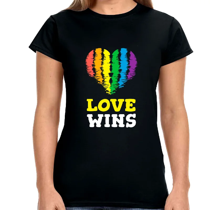 Love Wins LGBT Gay Pride Month Transgender Rainbow Lesbian Womens T Shirts Plaid T-Shirt Polka Dot Checkered Love Wins LGBT Gay Pride Month Transgender Rainbow Lesbian Womens T Shirts Plaid T-Shirt Polka Dot Checkered