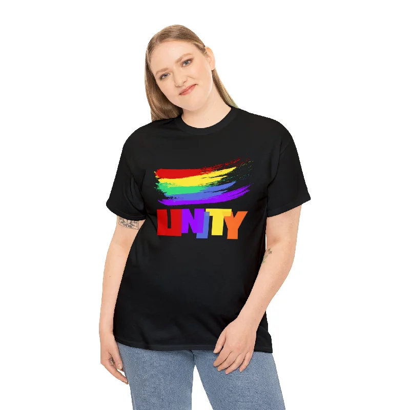 Unity Pride Shirt Women Men LGBTQ Rainbow Shirt Be You LGBT Plus Size Clothing for Women Welt Pockets Slit Pockets Unity Pride Shirt Women Men LGBTQ Rainbow Shirt Be You LGBT Plus Size Clothing for Women Welt Pockets Slit Pockets