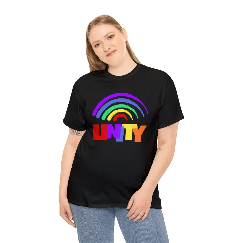 Unity Shirt LGBT Pride Rainbow Flag Gay Lesbian Pride Ally Plus Size Tops for Women Anti-Pilling Machine Wash Handmade Unity Shirt LGBT Pride Rainbow Flag Gay Lesbian Pride Ally Plus Size Tops for Women Anti-Pilling Machine Wash Handmade