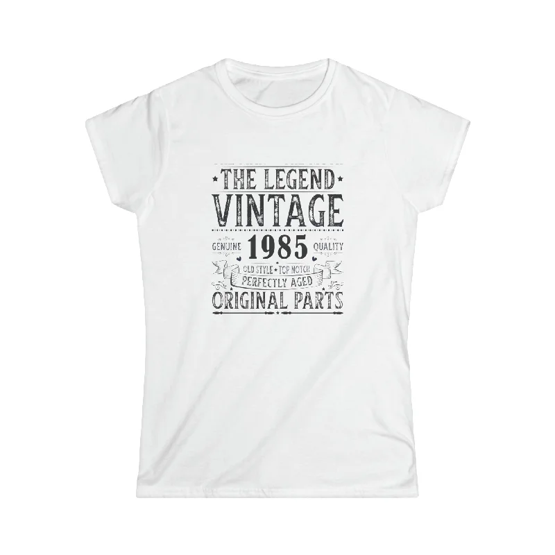 Vintage 1985 TShirt Women Limited Edition BDay 1985 Birthday Womens Shirt Cashmere Blend Cotton Blend Poly Blend Vintage 1985 TShirt Women Limited Edition BDay 1985 Birthday Womens Shirt Cashmere Blend Cotton Blend Poly Blend